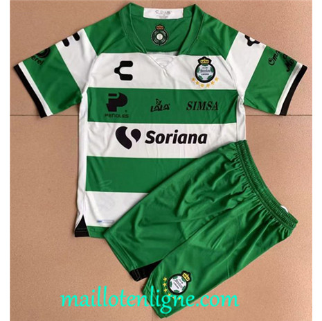 Thai Maillot Santos Laguna Enfant Domicile 2022 2023 maillotenligne 0128