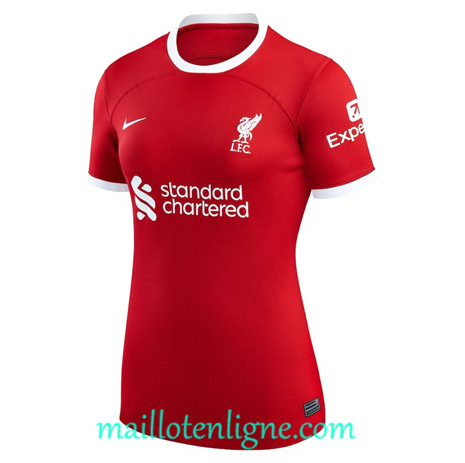 Thai Maillot Liverpool Femme Domicile 2023 2024 maillotenligne 0165