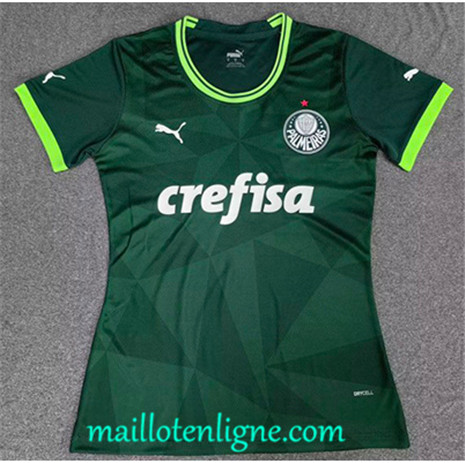 Thai Maillot Palmeiras Femme Domicile Vert 2023 2024 maillotenligne 0157