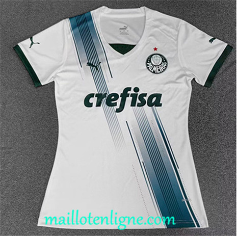 Thai Maillot Palmeiras Femme Blanc 2023 2024 maillotenligne 0158