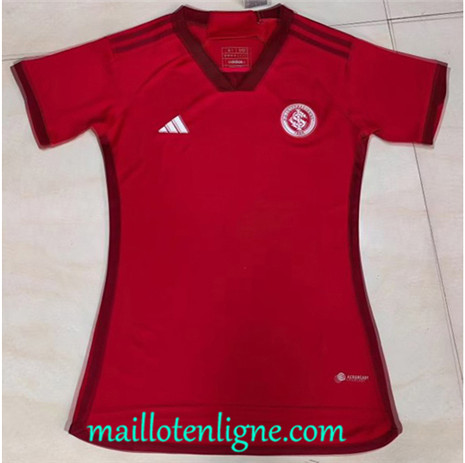 Thai Maillot SC Internacional Femme Domicile 2023 2024 maillotenligne 0160