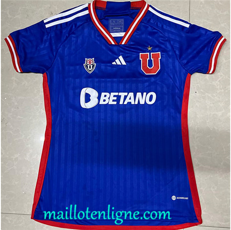 Thai Maillot Universidad de Chile Femme Domicile 2023 2024 maillotenligne 0162