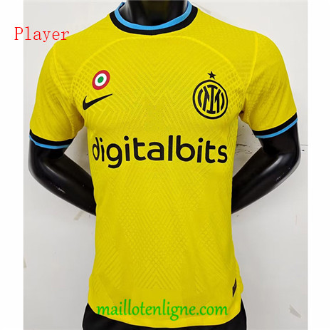 Thai Maillot Inter Milan Player Third 2022/2023 ligne2612