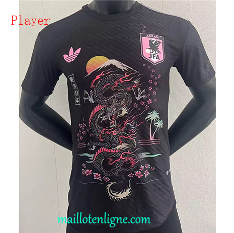 Thai Maillot Player Japon Noir 2023 2024 maillotenligne 0244