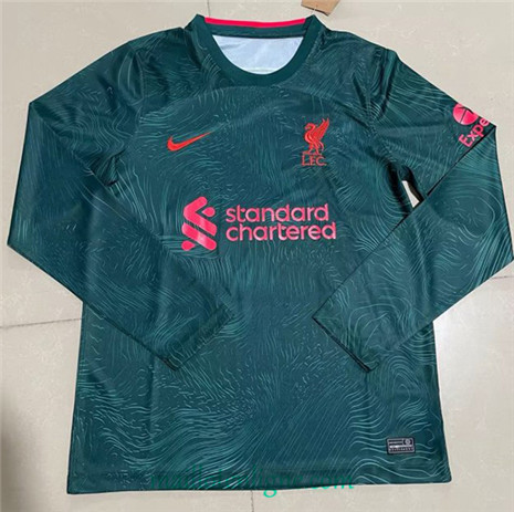 Thai Maillot Liverpool Third Manche Longue 2022/2023 ligne2606