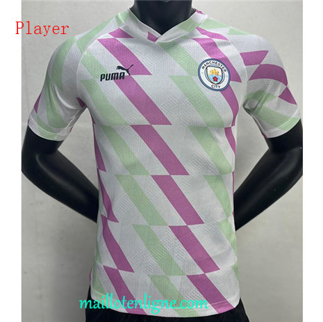 Thai Maillot Player Manchester City Training 2023 2024 maillotenligne 0273