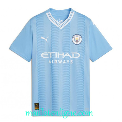 Thai Maillot Manchester City Domicile 2023 2024 maillotenligne 0275