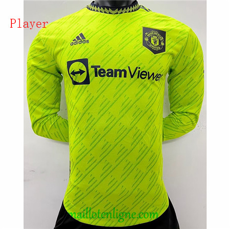 Thai Maillot Manchester United Player Third Manche Longue 2022/2023 ligne2608