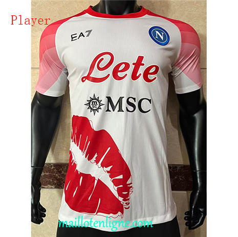 Thai Maillot Player Napoli amoureux des lèvres 2022 2023 maillotenligne 0302