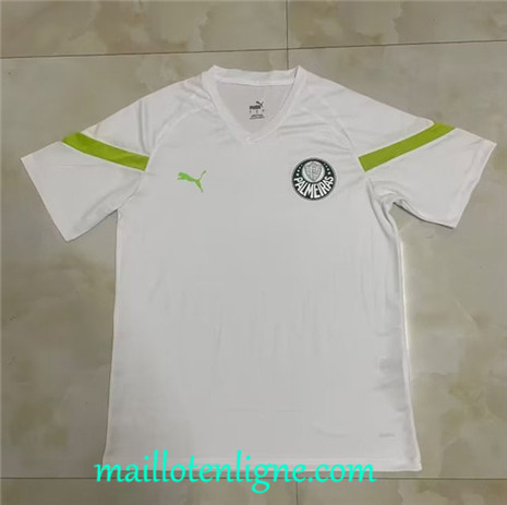 Thai Maillot Palmeiras Maillot Training Blanc 2023 2024 maillotenligne 0067