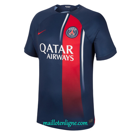 Thai Maillot Paris Saint-Germain Domicile 2023 2024 maillotenligne 0193