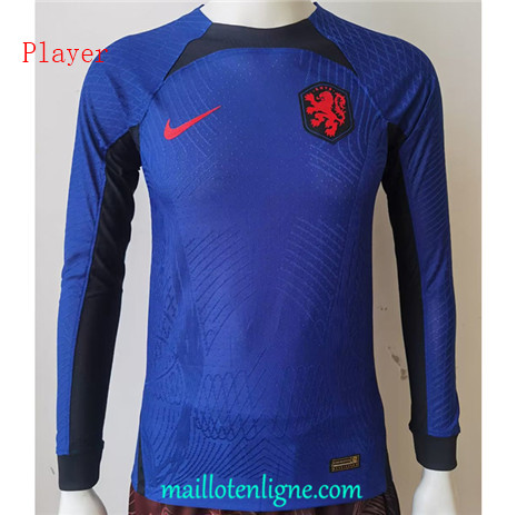 Thai Maillot Pays-Bas Player Exterieur Manche Longue 2022/2023 ligne2555