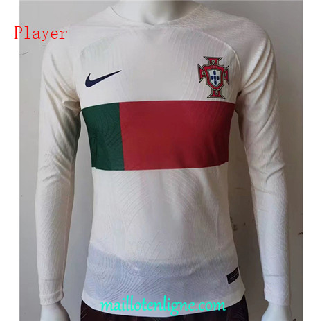 Thai Maillot Portugal Player Exterieur Manche Longue 2022/2023 ligne2561