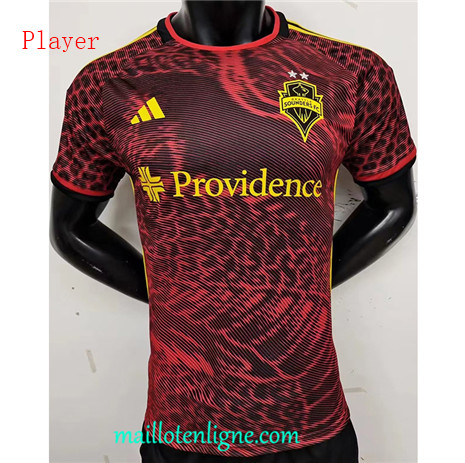 Thai Maillot Player Seattle Rouge 2023 2024 maillotenligne 0038
