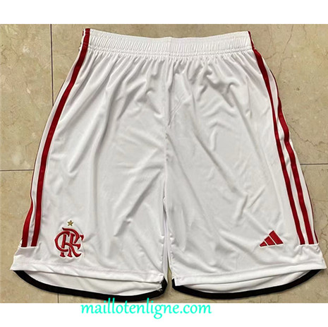 Thai Maillot Flamenco Short Blanc 2023 2024 maillotenligne 0313