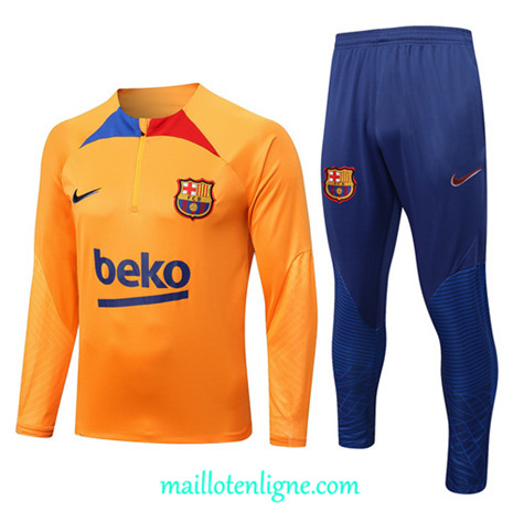 Thai Maillot Ensemble Barcelone Survetement 2022/2023 ligne2017