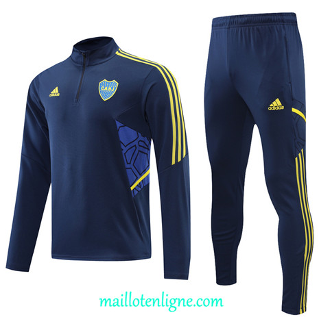 Thai Maillot Ensemble Boca Juniors Survetement Bleu 2022/2023 ligne2003