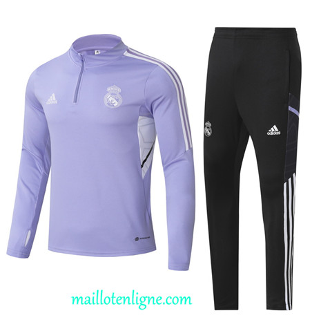 Thai Maillot Ensemble Real Madrid Enfant Survetement Violet 2022 2023 maillotenligne 0567