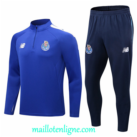 Thai Maillot Ensemble FC Porto Survetement Bleu 2022/2023 ligne2005