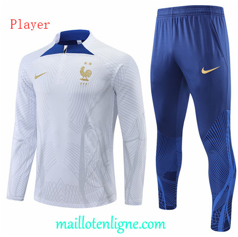 Thai Maillot Ensemble France player Survetement 2022/2023 ligne2105