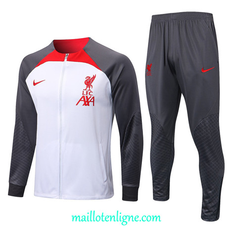 Thai Maillot Ensemble Liverpool Veste Survetement 2022/2023 ligne2129