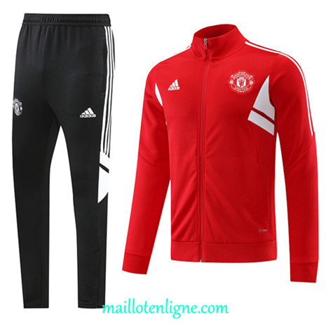 Thai Maillot Ensemble Manchester United Survetement Rouge 2022/2023 ligne2145