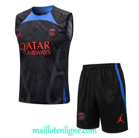 Thai Maillot Ensemble Training Paris Paris Saint-Germain Debardeur 2022/2023 ligne2334