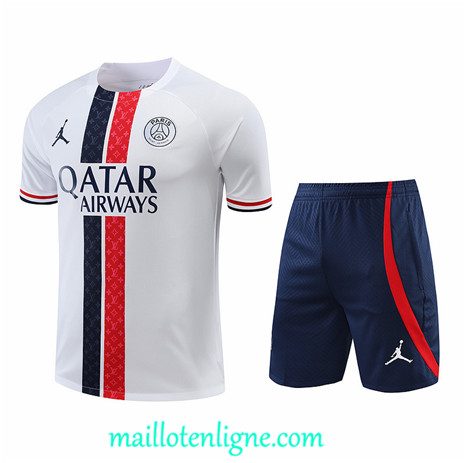 Thai Maillot Ensemble Training Paris Paris Saint-Germain + Short 2022/2023 ligne2342