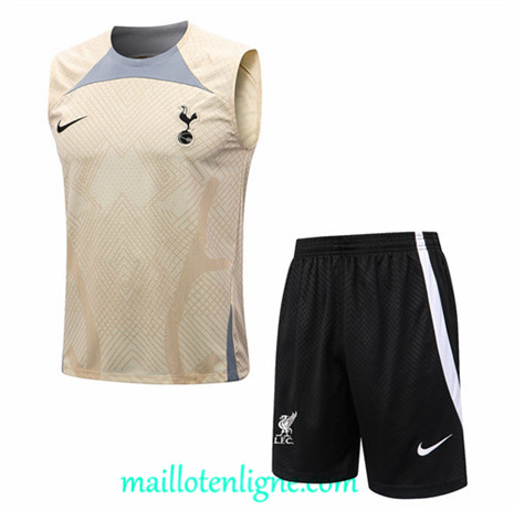 Thai Maillot Ensemble Training Tottenham Hotspur Debardeur 2022/2023 ligne2370