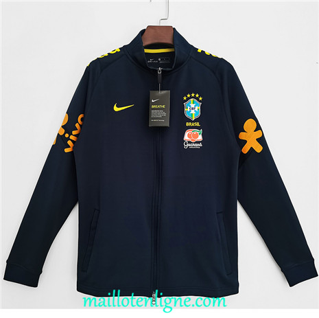 Thai Veste foot Bresil Veste Bleu 2022/2023 ligne2389