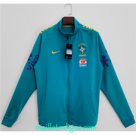 Thai Veste foot Bresil Veste Bleu 2022/2023 ligne2390