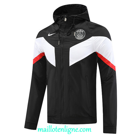 Thai Maillot Ensemble Paris Paris Saint-Germain Coupe vent noir 2022 2023 maillotenligne 0801