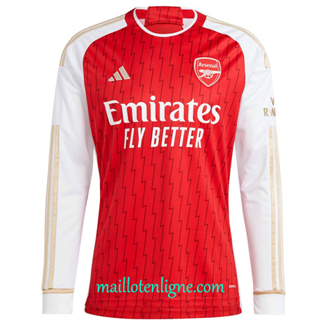 Thai Maillot Arsenal Domicile Manche Longue 2023 2024