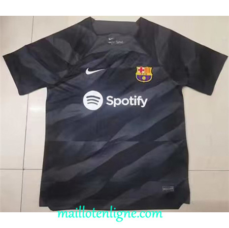 Thai Maillot Barcelone 2023 2024 Noir