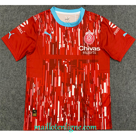 Thai Maillot Chivas pre-match 2023 2024