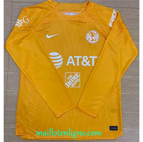 Thai Maillot Club America Gardien de but Manche Longue 2023 2024