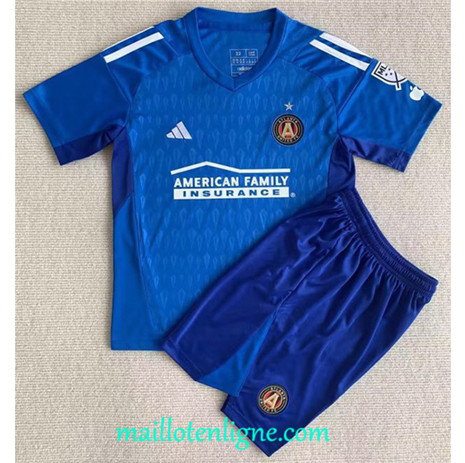 Thai Maillot Atlanta United FC Enfant Gardien de but Bleu 2023 2024