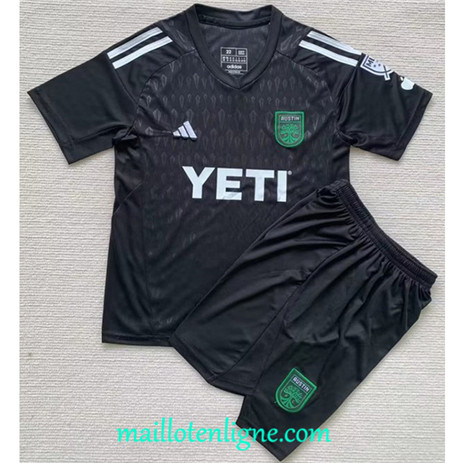 Thai Maillot Austin Enfant Gardien de but Noir 2023 2024