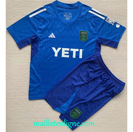 Thai Maillot Austin Enfant Gardien de but Bleu 2023 2024