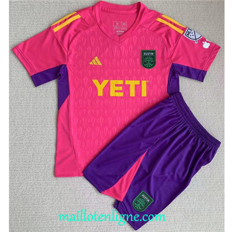 Thai Maillot Austin Enfant Gardien de but Rose 2023 2024