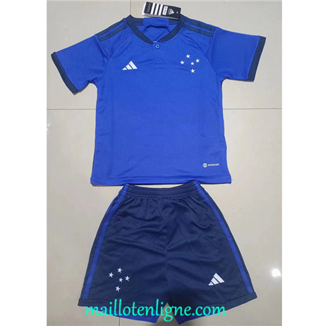 Thai Maillot Cruzeiro Enfant Domicile 2023 2024