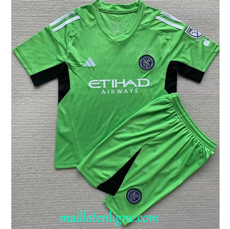 Thai Maillot New York City Enfant Gardien de but Vert 2023 2024