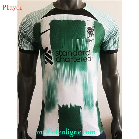 Thai Maillot Liverpool Player Spécial Vert/Blanc 2023 2024