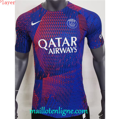 Thai Maillot Paris Saint-Germain Player Warm-up 2023 2024