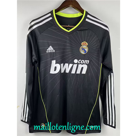 Thai Maillot Retro Real Madrid Exterieur Manche Longue 2010-11