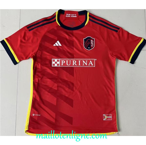 Thai Maillot St. Louis Rouge 2023 2024