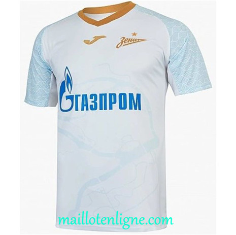 Thai Maillot Zenit Exterieur Blanc 2023 2024