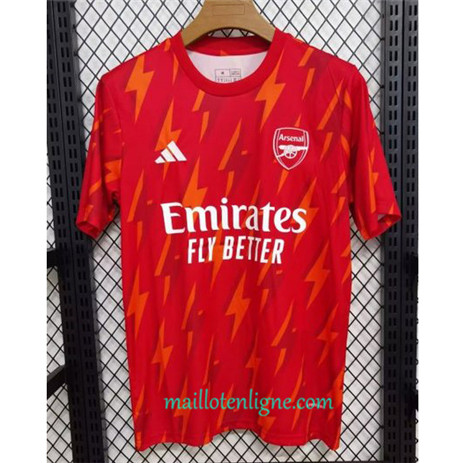 Thai Maillot du Arsenal Training Rouge 2023 2024