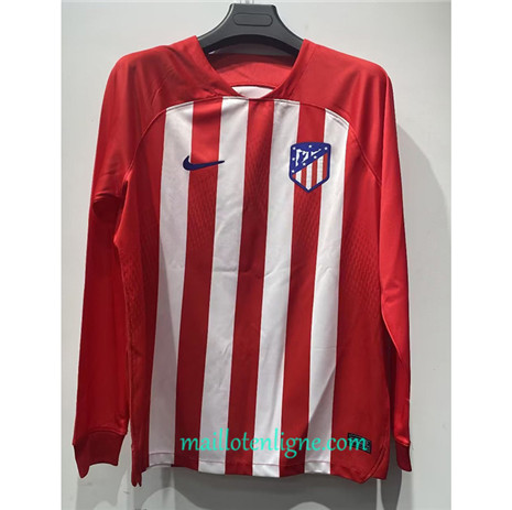 Thai Maillot Atletico de Madrid Domicile Manche Longue 2023 2024