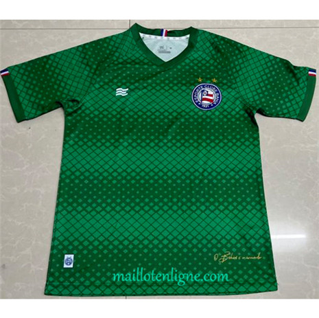 Thai Maillot du Bahia Gardien de but Vert 2023 2024